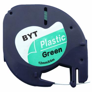 Imagem de Fita 91204 p/ Rotulador dymo Letratag Plastica 12mm Verde