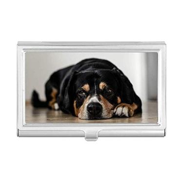 Imagem de Porta-cartões de visita com foto de animal de estimação para cães, porta-cartões