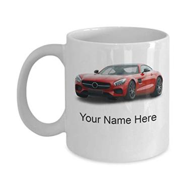 Imagem de Caneca de carro esportiva personalizada - Copo de café para carro esportivo - Ideia de presente de carro esportivo - Copo de carro personalizado - Caneca de carro esportiva personalizada - Caneca de café de 325 ml