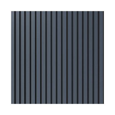 Imagem de Painel Ripado Eva Laminado Autocolante 10cm Urban Metro M² Blue Com Textura Azul