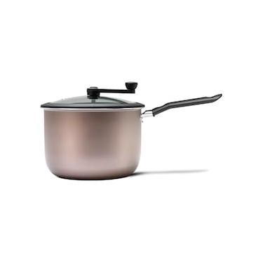 Imagem de Pipoqueira Brinox Pic Poc com Revestimento Interno Antiaderente Pro-Flon Prata – 20 cm