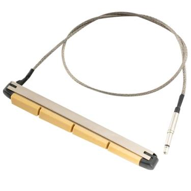 Imagem de Musiclily Basic Transducer Cerâmico Captador de Rastilho Piezo para Baixo Acústico 4 Cordas, 84 mm x 6 mm