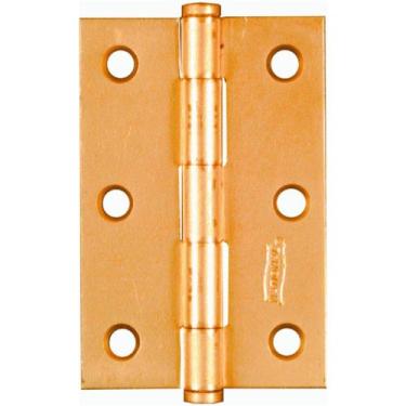 Imagem de NATIONAL MFG/SPECTRUM BRANDS HHI N146-852 National Hardware 7,62 cm Dobradiça de gabinete de latão, 7,62 cm, dourado