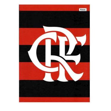 Imagem de Caderno Universitário Brochura Flamengo 80 Folhas Foroni