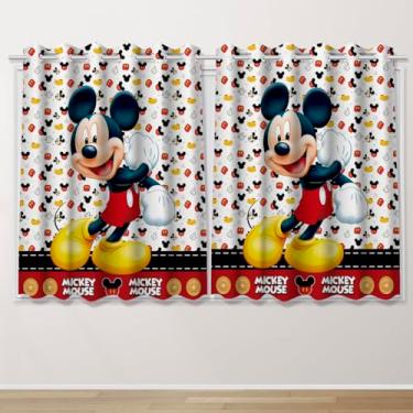 Imagem de Cortina Infantil Decoração 2,60x1,50 Temática Mickey M. MK-02