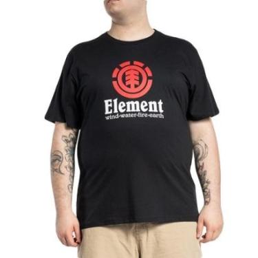 Imagem de Camiseta Element Vertical Plus Size Masculina WT23-Masculino