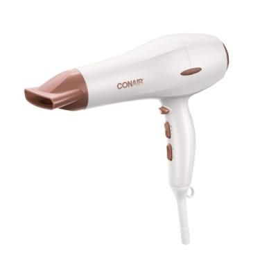 Imagem de Secador de Cabelo Conair Double Ceramic com Difusor, 2 Velocidades, 3 Temperaturas1900W Branco 220V