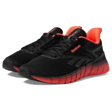 Imagem de Reebok Tênis masculino Nano Gym masculino para treino, Preto/coral digital, 44