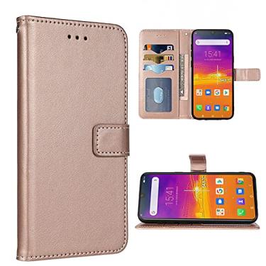 Imagem de FDCWTSH Compatível com Blackview BV9900 capa carteira alça de pulso cordão e suporte de cartão flip de couro acessórios de celular bolsa fólio capa de telefone para BlackviewBV9900 2020 mulheres
