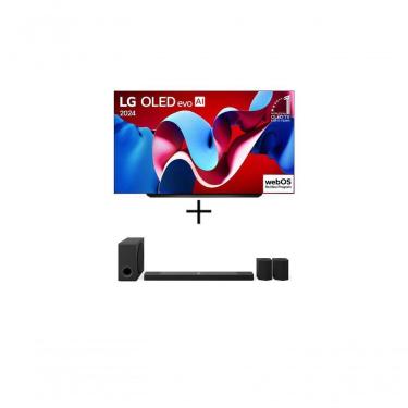 Imagem de Combo TV LG oled 83 2024 + Home Theater LG S95TR