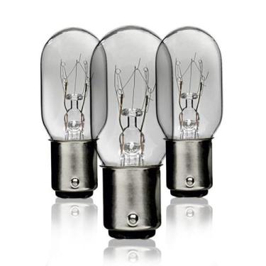 Imagem de Kit 3 Lâmpadas para Máquina de Costura TU-22 Clara BA15D 15W 220V Topl