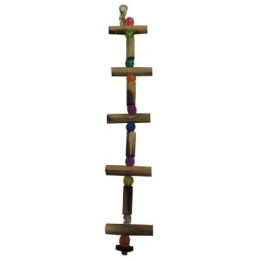 Imagem de Brinquedo Passaritos Toys Para Pássaros Cordão Escada - Big Toy
