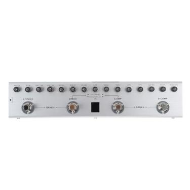 Imagem de Pedal de Baixo Multiefeitos, 36 Predefinições de Tons, 9 AMP, 8 IR, Recarregável, Personalização de Tons, Portátil, Bateria de 12 Horas, para Entusiastas de Música