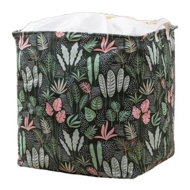 Imagem de Cesto de Roupa Organizador Brinquedos Dobravel 100 Litros - AGT Distri