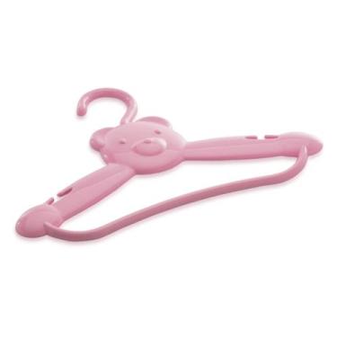 Imagem de Cabide Urso com 2 Peças Bebê REF:0271 - Cajovil, Rosa