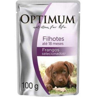 Imagem de Optimum Dog Sachê Filhotes Frango 100g - Pedigree