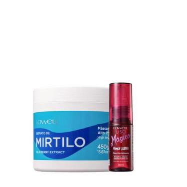 Imagem de Kit Lowell Extrato de Mirtilo Tratamento Magico (2 produtos)