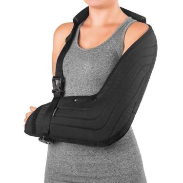 Imagem de Tipoia Estofada Ombro Clavicula Braço Antebraço Hidrolight, M, M