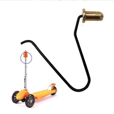 Imagem de OTFAITP Peças de ferramentas de reparo de suporte de scooter fixas de pinball para scooters de 2-3-4 rodas, micro mini scooter leve (latão-5 mm)