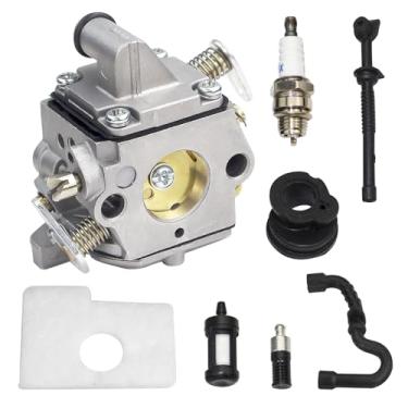 Imagem de Kit de carburador MS180 MS170 para motosserra Stihl 017 018 MS 180 MS170C MS180 substitui compatível com Stihl 1130 120 0603 11301200603 1130-120-0603 ZAMA CAM 1Q-S57 C1Q-S57A C1Q-S57B