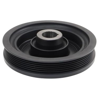 Imagem de TRQ Amortecedor de vibração do virabrequim do motor compatível com Honda Civic 01-05