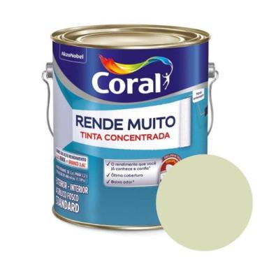 Imagem de Tinta Acrílica Coral Rende Muito Fosca Standard 3,2 Litros - AKZO NOBE