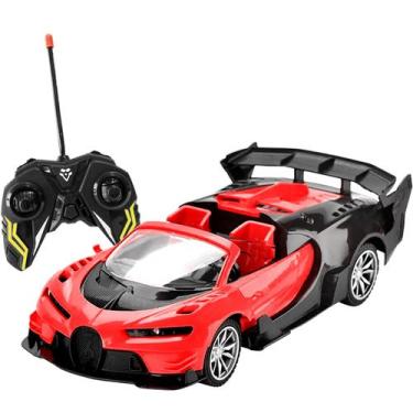 Imagem de Carro Carrinho Controle Remoto Led 7 Funções - Art Brink, Vermelho 2