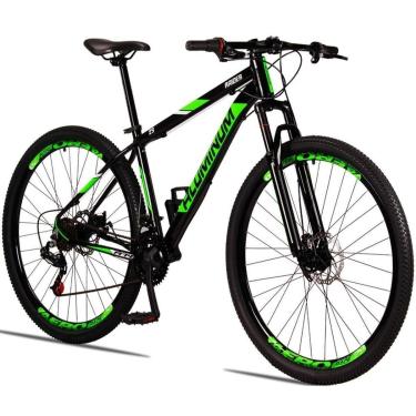 Imagem de Bicicleta 29 Aluminum Raider 21 Marchas Freio a Disco com Suspensão-Unissex