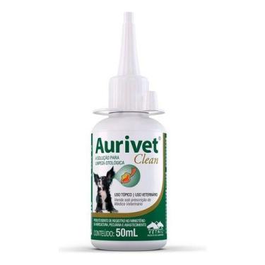 Imagem de Aurivet Clean Vetnil Solução Otológica Cães E Gatos 50ml