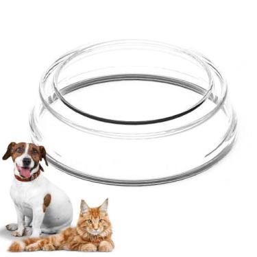 Imagem de Comedouro Tigela Cão cachorro gato Helsim 290 ml Anti Derrapante Pote
