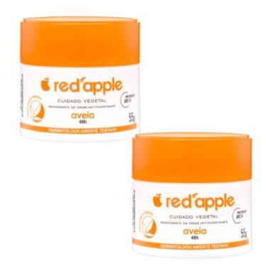 Imagem de Kit 2 Desodorante Em Creme Aveia 55G - Red Apple