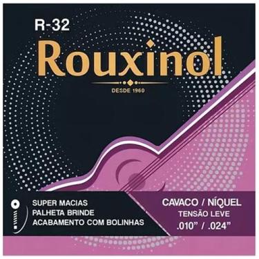 Imagem de Encordoamento Rouxinol P/ Cavaquinho Tensão Leve 0.24 R32