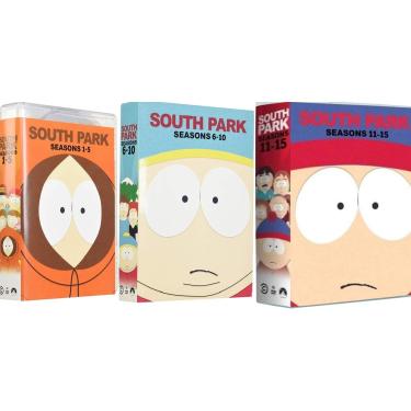 Imagem de South Park: Seasons 1-15 (DVD 3-Pack: Seasons 1-5; Seasons 6-10; Seasons 11-15)