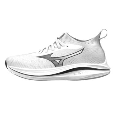 Imagem de Mizuno Tênis de corrida masculino Neo Zen, Branco/preto, 46