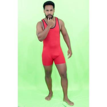 Imagem de Macaquinho Regata Shorts Masculino Para O Carnaval - Carolina Wuyk, Ve