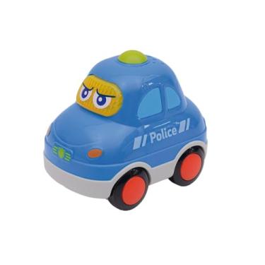 Imagem de Zippy Toys, Carro de Polícia Infantil para Crianças de até 36 Meses com Roda Livre Luzes e Som, Azul
