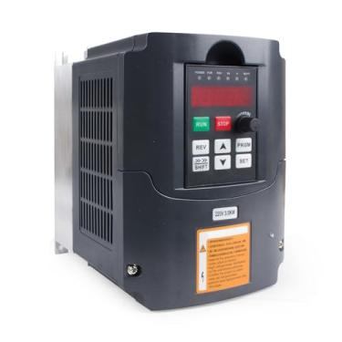 Imagem de RATTMMOTOR Variador De Frequência 220V 3Kw 4Hp Vfd Inversor De Frequência Conversor De Frequência 400Hz 13A Entrada Monofásica, Saída Trifásica Cabo Para Cnc Resfriado A Água Resfriado A Ar Controle