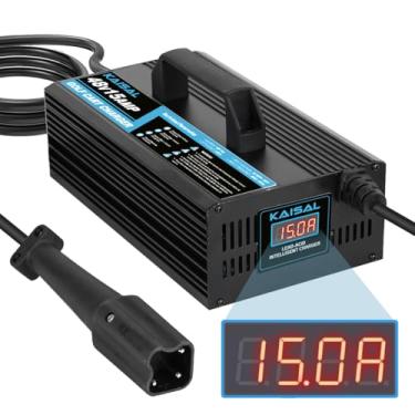 Imagem de KAISAL Carregador De Bateria De Carrinho De Golfe De 15 A E 48 V Para Yamaha G29 Drive E Drive 2 Carrinhos De Golfe, Carregador De Carrinho De Golfe De 48 V E 48 V Para Yamaha Com Carga Lenta, Carga