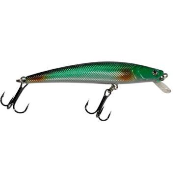 Imagem de Isca de Pesca Artificial Hengjia Meia Água 9cm 8gr Barbela Curta Plást