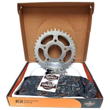 Imagem de Kit relação transmissão cb 300 cb300 com oring retentor novo original 