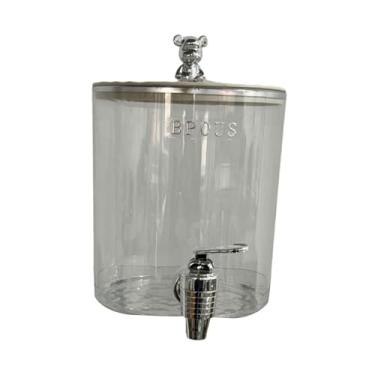 Imagem de WeiLaiKeQi Iced Beverage Dispenser Lemonade Kettle Kettle Recipiente de dispensador de bebida à prova de vazamento à prova de vazamento para restaurante de,