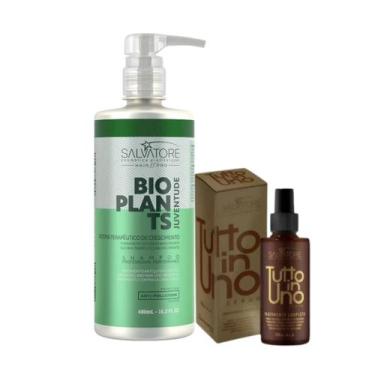 Imagem de Shampoo Antiqueda Bioplants + Sérum Tutto in Uno - salvatore