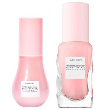 Imagem de Skincare Set Glow Recipe Mini Niacinamida Dew Drops e Pink Juice