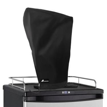 Imagem de Capa de torre de cerveja Kegerator, capa resistente 600D para torre de cerveja de pressão única ou dupla com camada de isolamento e forro de pelúcia, adequada para proteger a torre de cerveja externa