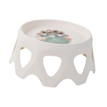 Imagem de IEUDNS Stand com panela de flor Riser Plant Pot Riser Elegante Round Protect the Floor Plant Stand para sala de estar da na sala de estar , Bege