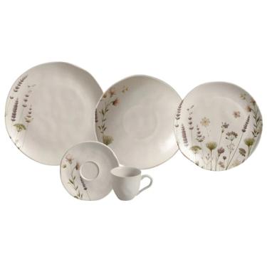 Imagem de Aparelho de Jantar 30 Peças Orgânico Lavanda Porto Brasil