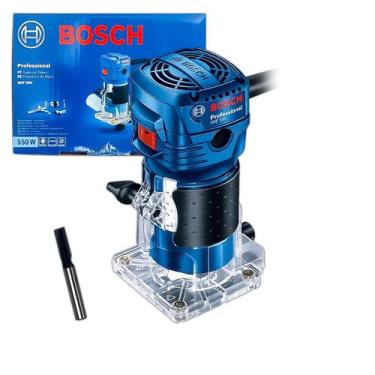 Imagem de Tupia Elétrica Laminadora Bosch GKF 550 127V ou 220V 550W 33000rpm Pin