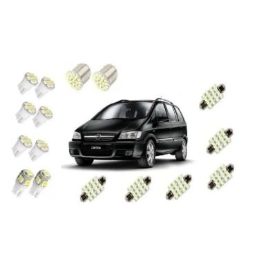 Imagem de Kit Lâmpada LED Zafira 2001-2004 Blue Lion 16 Leds