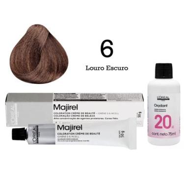 Imagem de Coloração Majirel 6 Louro Escuro+ Emulsão Oxi 20 Vol. 75ml  L'Oréal - 