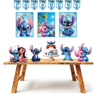 Imagem de Kit Festa Aniversário Só 1 Bolinho Lilo e Stitch Az